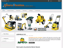 Tablet Screenshot of alturarentas.com